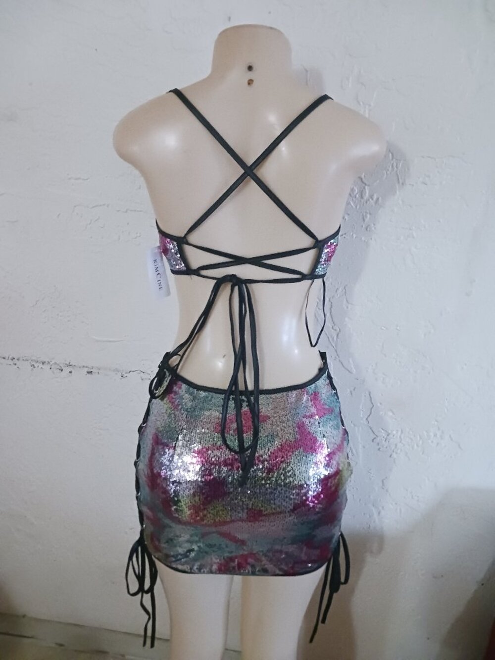 KIMCINE LADIES' SHORT STRAPLESS SUITS